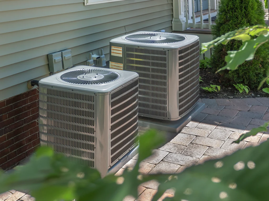 AC running but not cooling troubleshooting starts with checking outdoor condenser units for airflow, power, and debris issues.