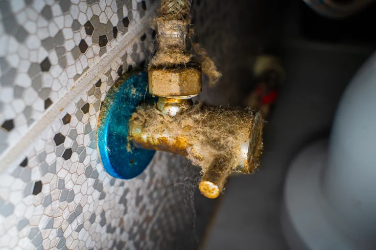 Corroded Shutoff Valve Behind Toilet in Danvers: Warning Signs